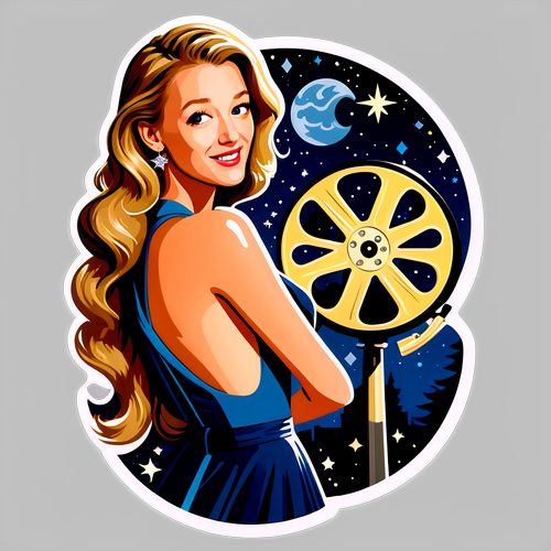 Blake Lively Magi: Oppdag Hollywood Glamour med Stjernebakgrunn!