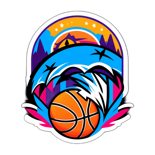 Basquete com Logo da Summer League