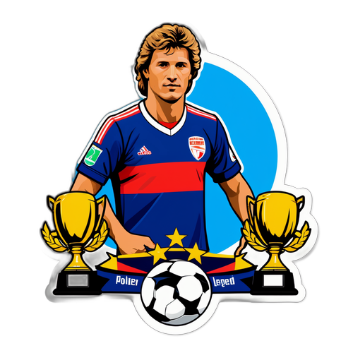 Toni Polster als Legende im Fußball