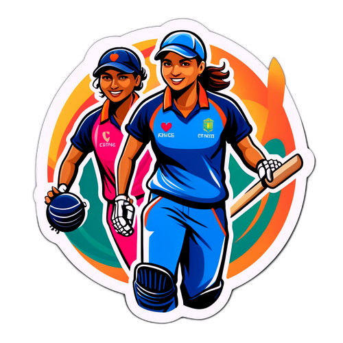 महिला क्रिकेट खिलाड़ियों का स्टाइलिश प्रतिनिधित्व