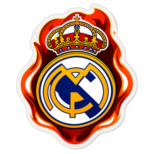 Sticker ya Real Madrid na Atlético Madrid