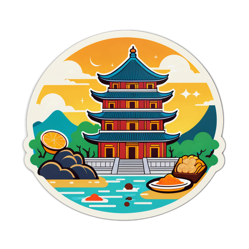 台南風光貼紙
