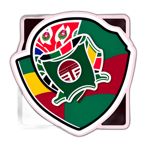 Adesivo Fluminense per il Giorno della Partita