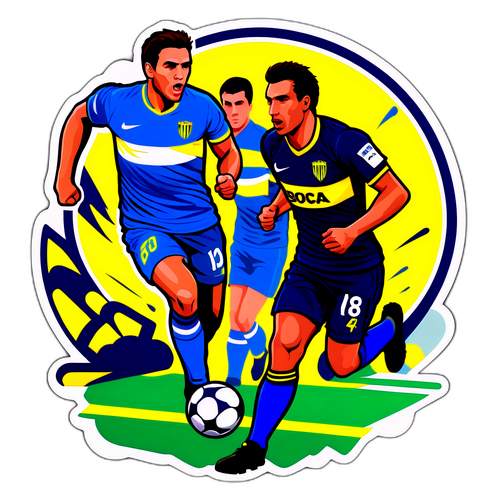 Diseño Clásico Boca vs Racing