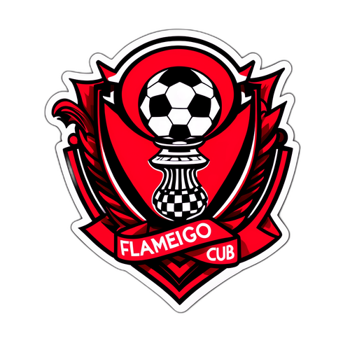 Flamengo Futbol Kulübü Sticker Tasarımı