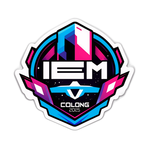 Stiker Futuristik IEM Cologne 2025