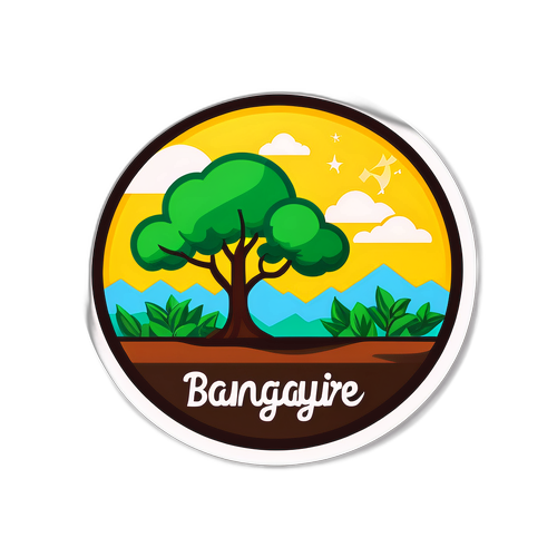 बैंगलोर मौसम स्टीकर