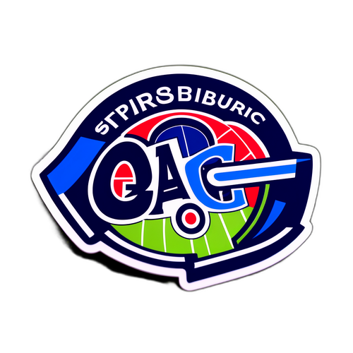 PSG og Strasbourg på fodboldbane