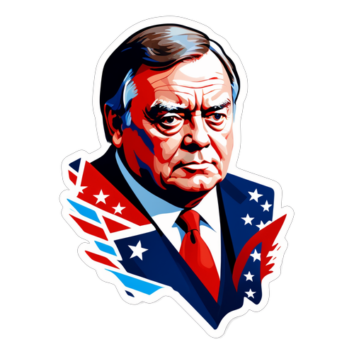 John Prescott Patriotic Sticker