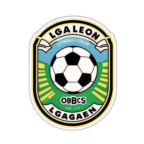 Vintage Obos Ligaen Klistremerke