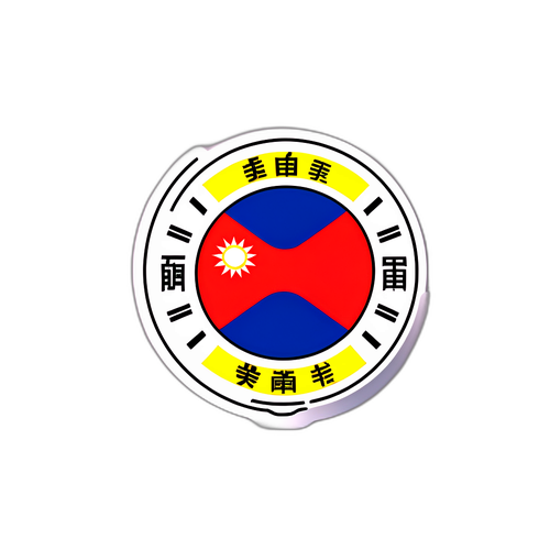 促進台灣海關關稅公告的貼紙設計