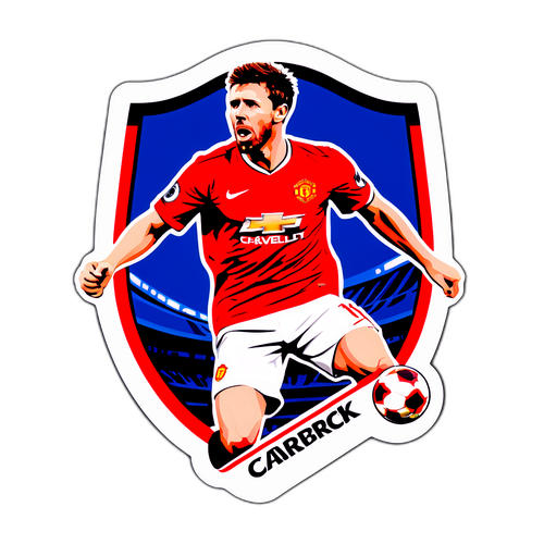 Tributt klistremerke for Michael Carricks karriere