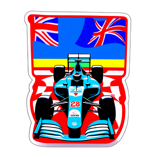 Racerløb Sticker Inspireret af F1 Filmen