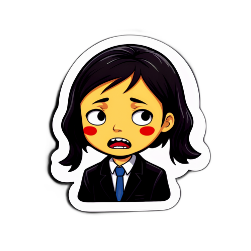 花蓮謀殺案黑色幽默貼紙