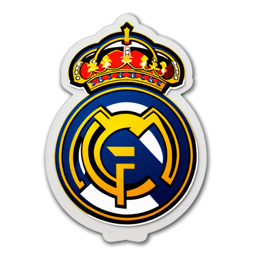 Real Madrid Crest Sticker