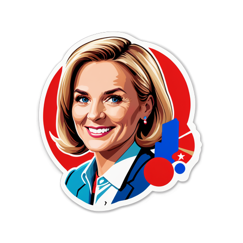 Karoline Leavitt Campaign Sticker