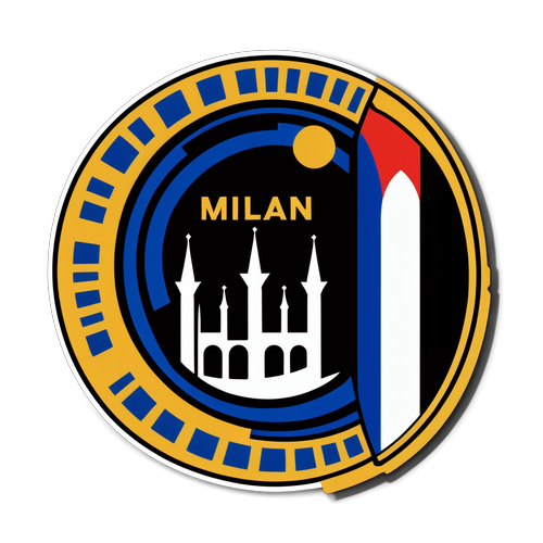 Milan vs Inter: Sticker Setengah dan Setengah