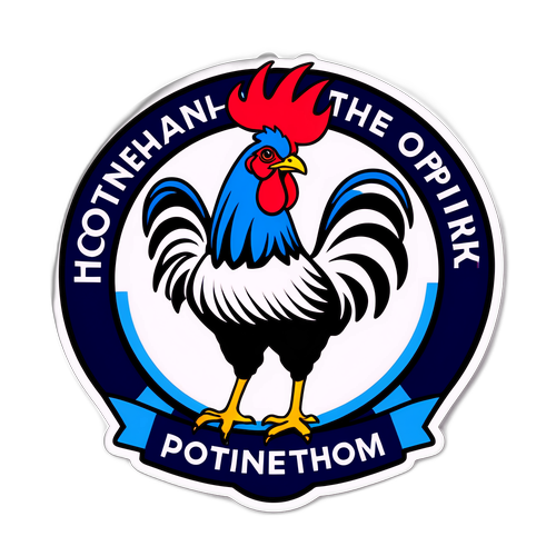 Declanșează spiritul Tottenham cu un autocolant emblematic