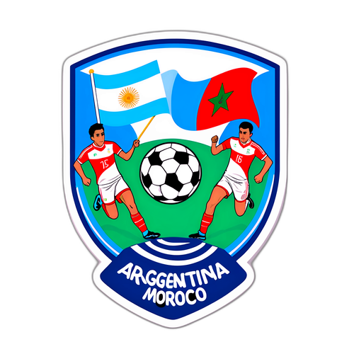 Stiker Pertandingan Argentina U-20 vs Maroko U-20