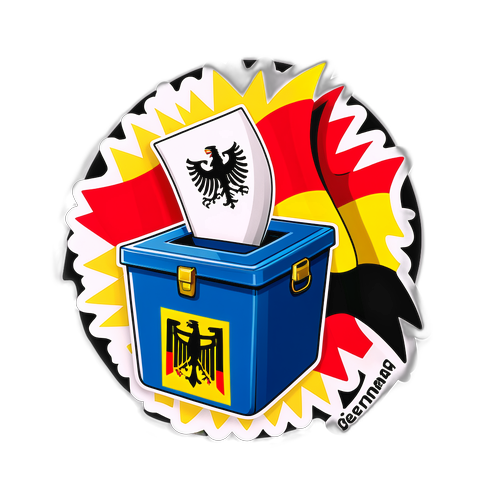 Adesivo Elezioni Germania