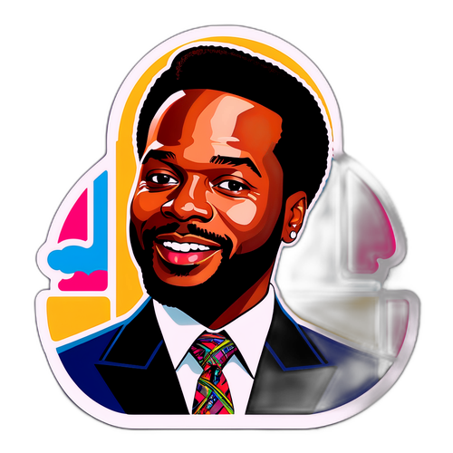 Pereka Lencana Retro Malcolm Jamal Warner