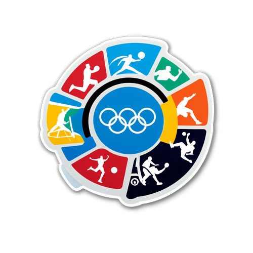 Sport verbindet! Entdecken Sie das revolutionäre Design der modernen Olympischen Ringe!