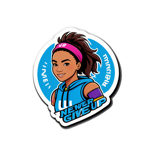 Motiverende Klistremerke for Tonje Brenna