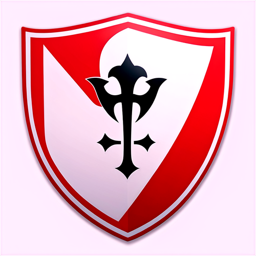 ¡Descubre el Escudo Clásico del Athletic Club en Su Versión Minimalista! Perfecto para los Verdaderos Aficionados