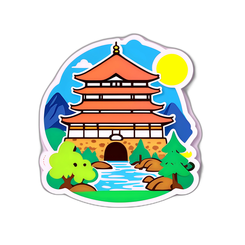 栃木県観光名所の可愛いキャラクターステッカー