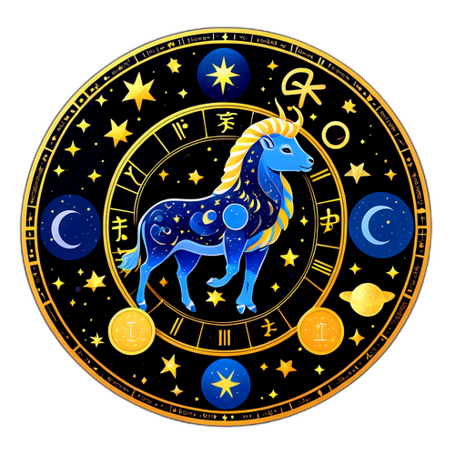 星座運勢貼紙設計