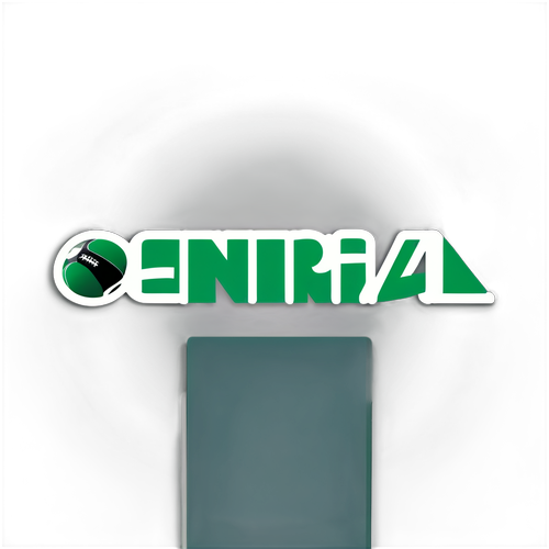 Central - Sticker Minimalista de Futebol