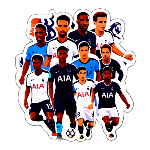 Autocolant tematic Tottenham Hotspur