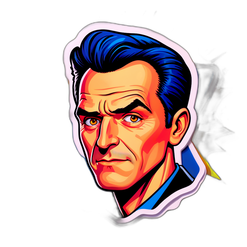Portrait moderniste d'Alex Consani en personnage de bande dessinée