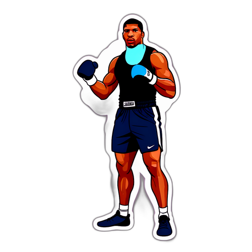 안소니 조슈아 복싱 스티커