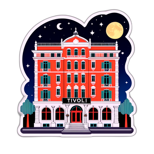 Sticker af Nimb Hotel i Tivoli