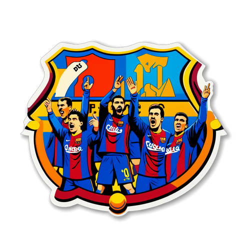 FC Barcelona: O Capodoperă Retro Care Îți Va Umple Inima de Nostalgie!