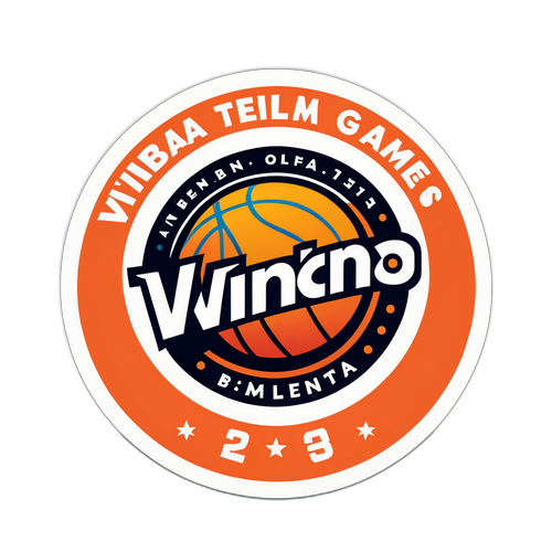 Minimalist Sticker para sa WNBA Games Ngayon