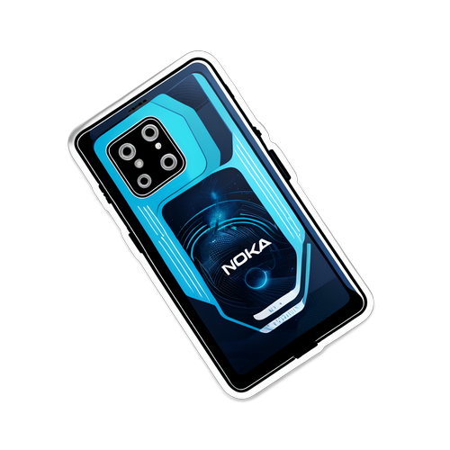 Stiker Futuristik Nokia X100 Pro 5G