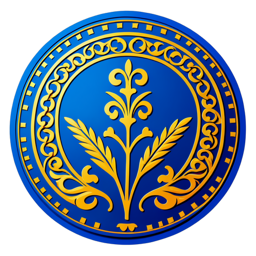 Sticker z greckimi wzorami w stylu Wildsteina