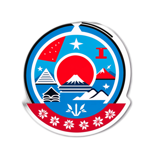 日本のGDPを象徴するステッカー