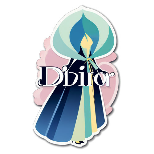 Logo stylisé pour Dior