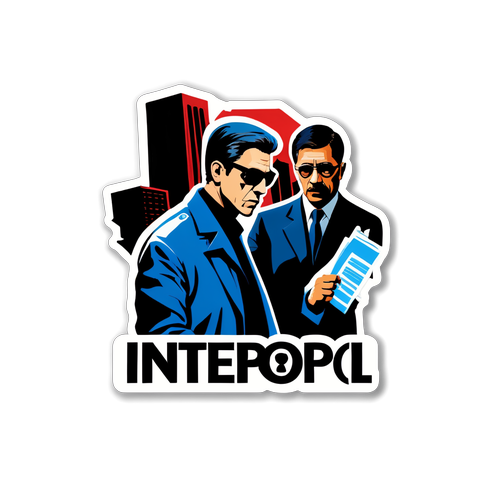 Agents Interpol en action