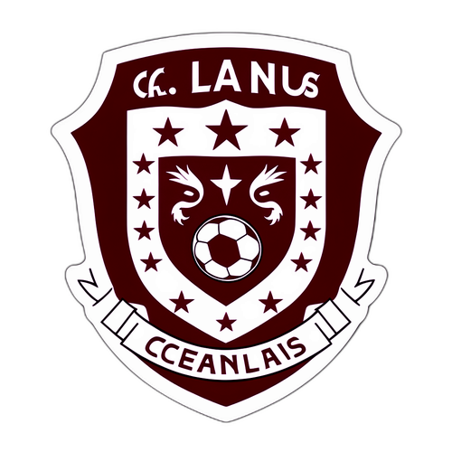 Gambaran Dinamis Lambang CA Lanus