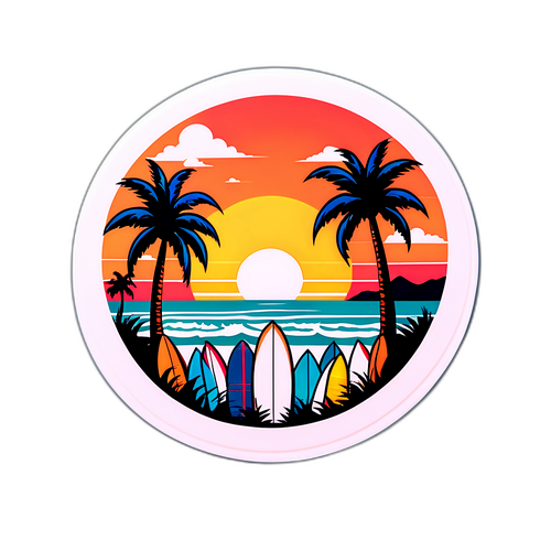 Huntington Beach Solnedgang