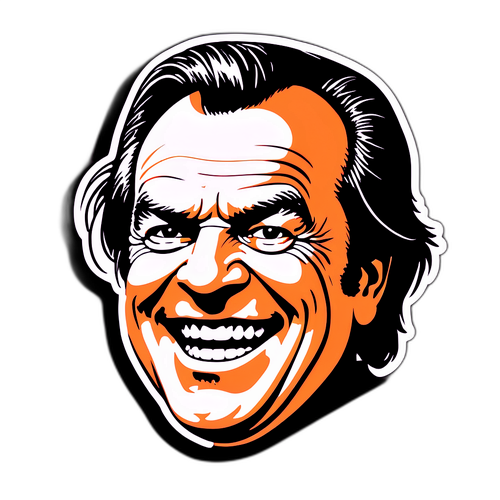 Jack Nicholsons grin