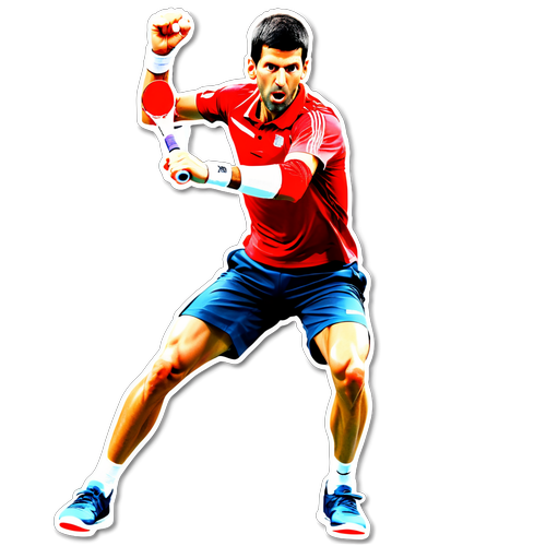 Vận Động Viên Tennis Đỉnh Cao: Hình Ảnh Tỏa Sáng Của Djokovic Khiến Bạn Khó Cưỡng!