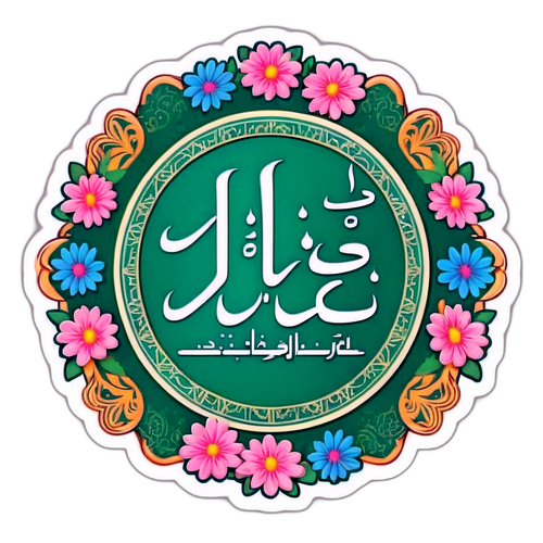 Stiker Doa Eid al-Adha