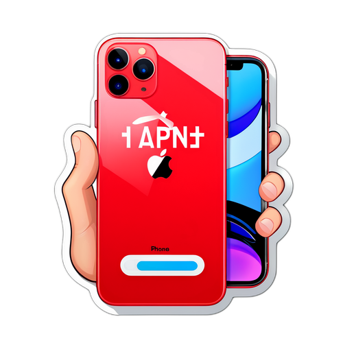 Sticker z motywem Apple iPhone 17 Pro Max