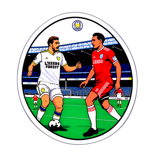 ฉากการแข่งขันลีดส์ยูไนเต็ดกับน็อตติงแฮมฟอเรสต์