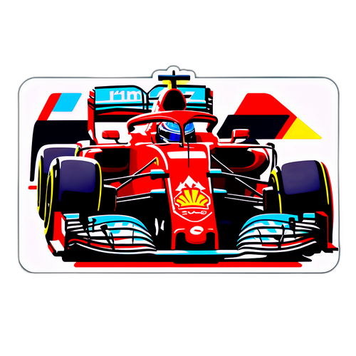 Interaktivní NHW TV nálepka s F1 závodem